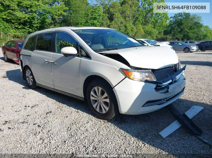 5FNRL5H64FB109088 2015 Honda Odyssey Ex-L