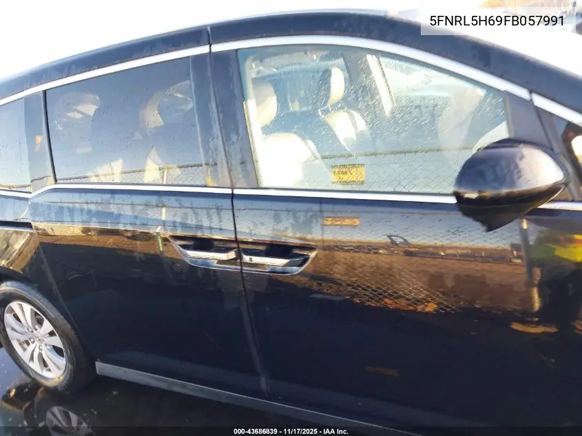 5FNRL5H69FB057991 2015 Honda Odyssey Ex-L