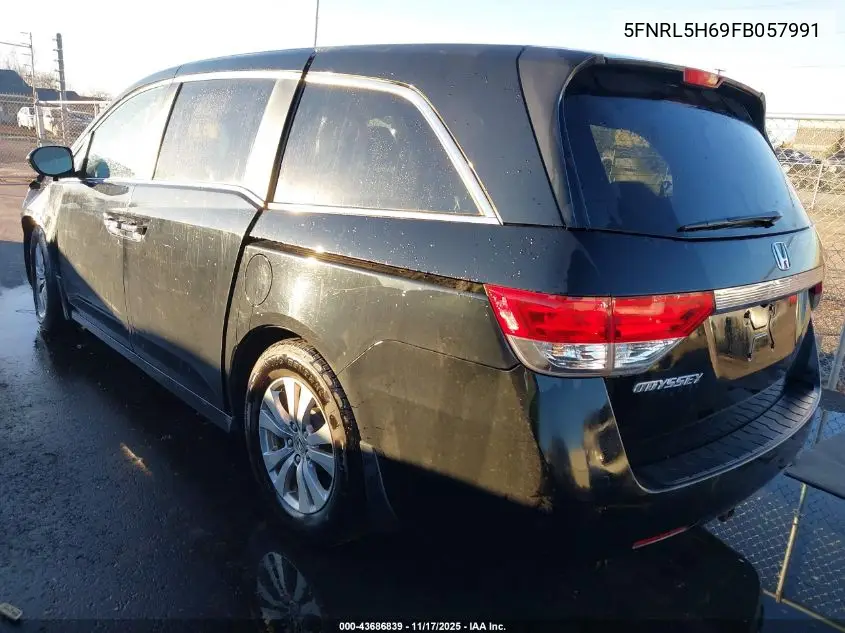 5FNRL5H69FB057991 2015 Honda Odyssey Ex-L