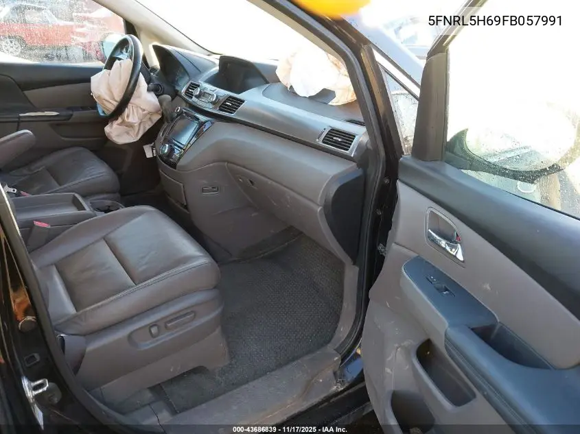 5FNRL5H69FB057991 2015 Honda Odyssey Ex-L