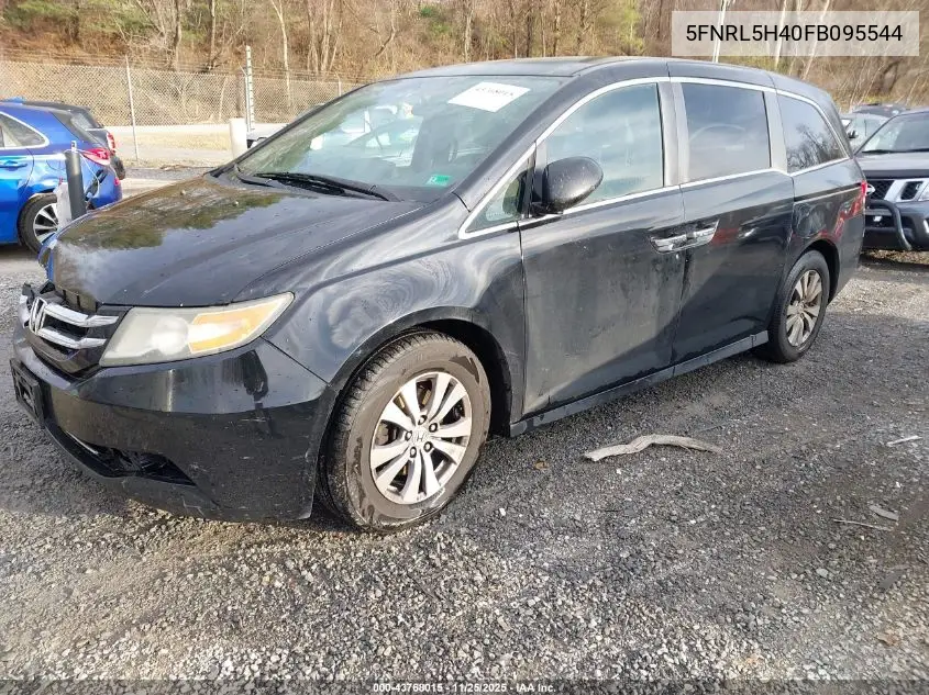 5FNRL5H40FB095544 2015 Honda Odyssey Ex