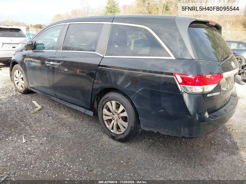5FNRL5H40FB095544 2015 Honda Odyssey Ex