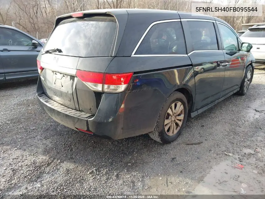 5FNRL5H40FB095544 2015 Honda Odyssey Ex