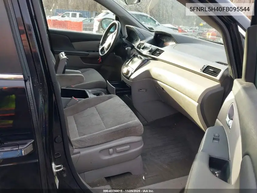 5FNRL5H40FB095544 2015 Honda Odyssey Ex