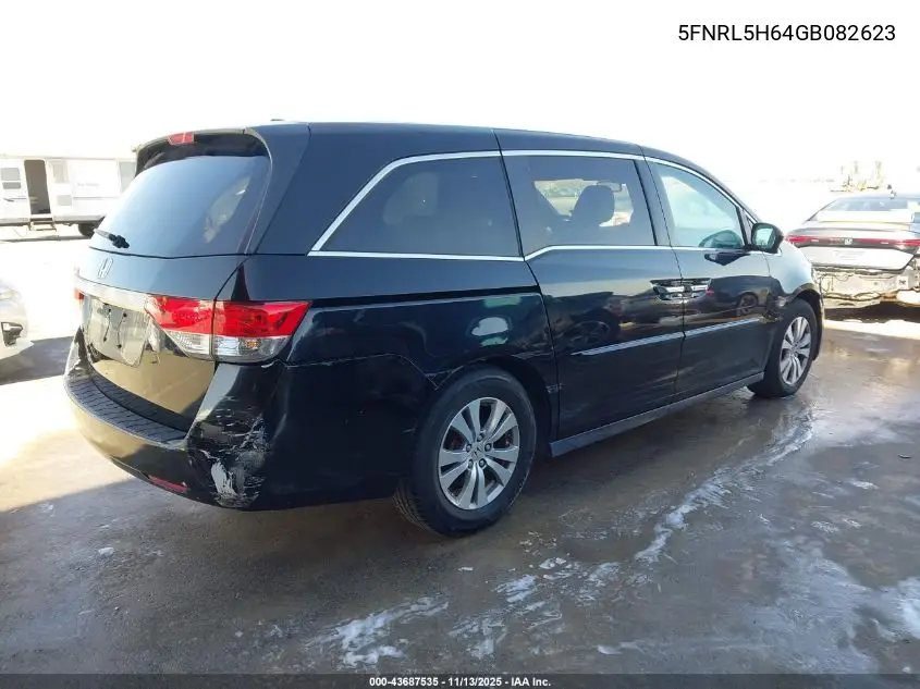 5FNRL5H64GB082623 2016 Honda Odyssey Ex-L