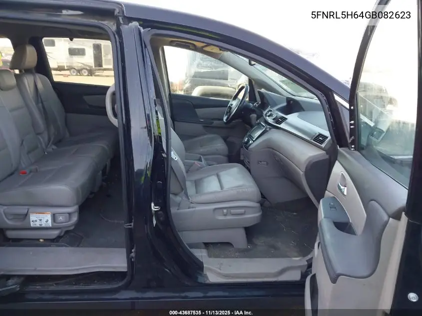 5FNRL5H64GB082623 2016 Honda Odyssey Ex-L