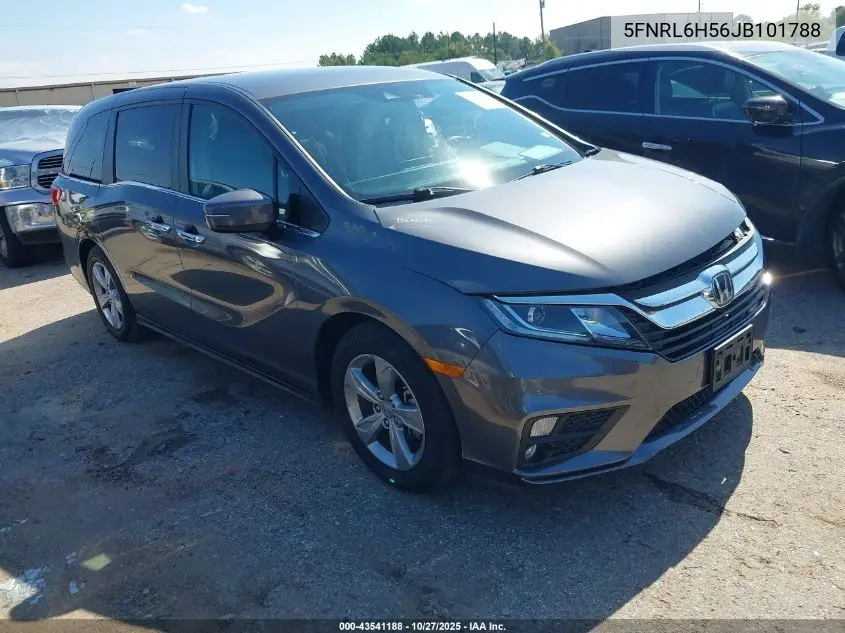 5FNRL6H56JB101788 2018 Honda Odyssey Ex