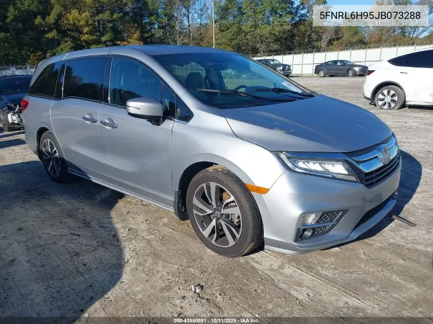 5FNRL6H95JB073288 2018 Honda Odyssey Elite