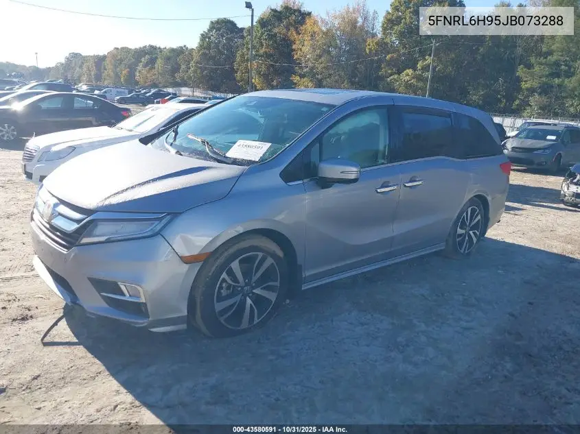5FNRL6H95JB073288 2018 Honda Odyssey Elite