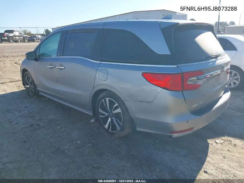 5FNRL6H95JB073288 2018 Honda Odyssey Elite