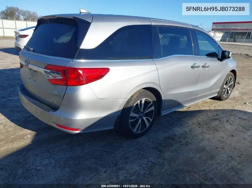 5FNRL6H95JB073288 2018 Honda Odyssey Elite