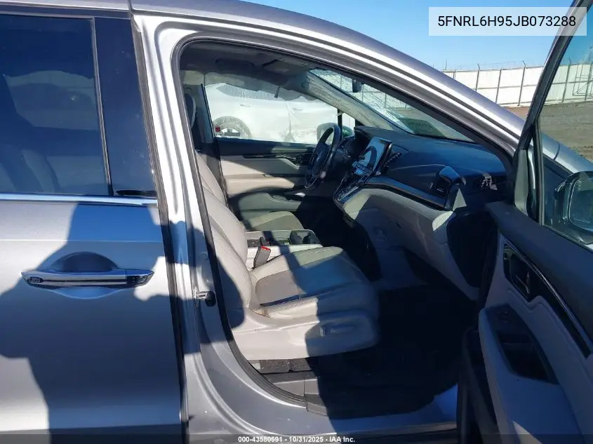 5FNRL6H95JB073288 2018 Honda Odyssey Elite