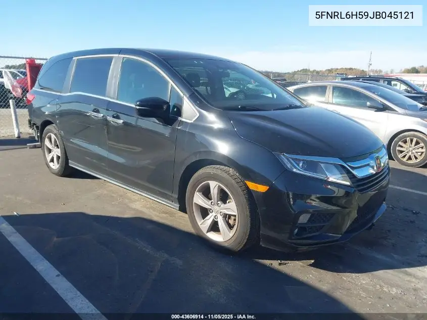 5FNRL6H59JB045121 2018 Honda Odyssey Ex