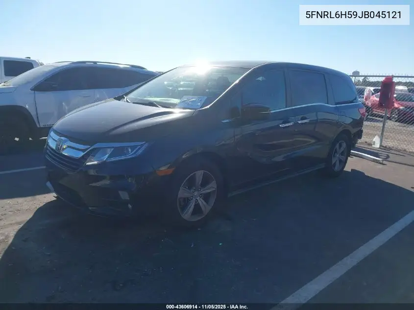 5FNRL6H59JB045121 2018 Honda Odyssey Ex