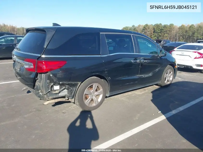 5FNRL6H59JB045121 2018 Honda Odyssey Ex