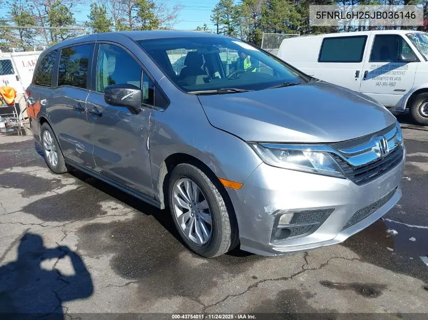 5FNRL6H25JB036146 2018 Honda Odyssey Lx