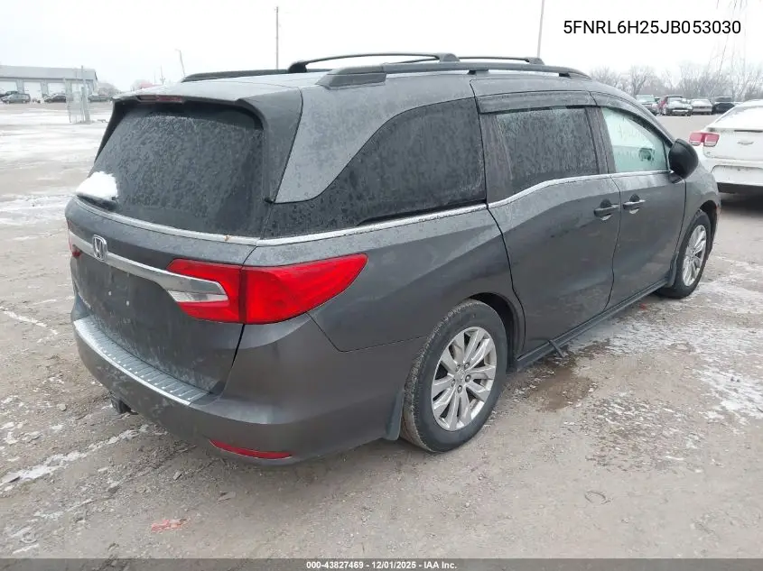 5FNRL6H25JB053030 2018 Honda Odyssey Lx