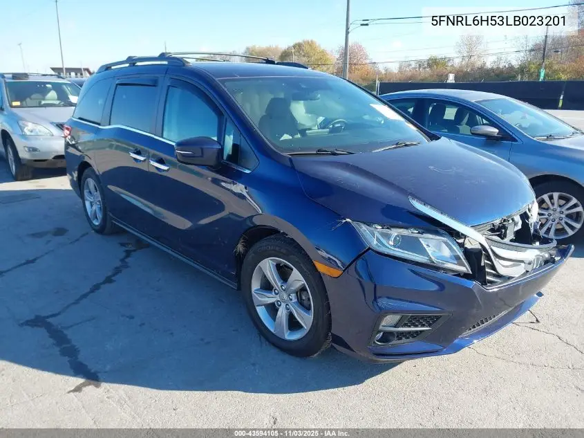 5FNRL6H53LB023201 2020 Honda Odyssey Ex