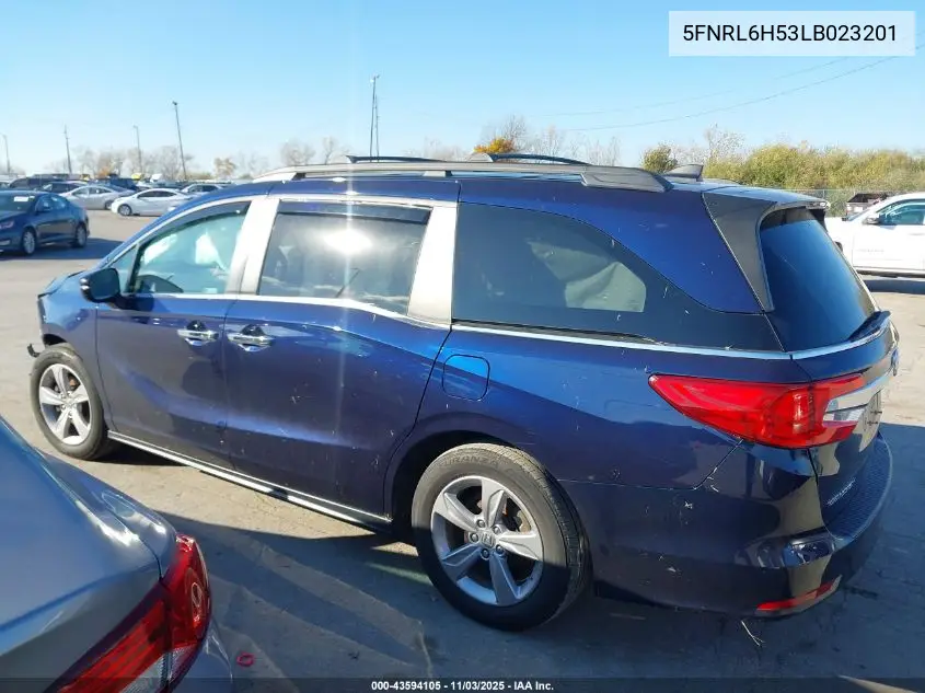 5FNRL6H53LB023201 2020 Honda Odyssey Ex