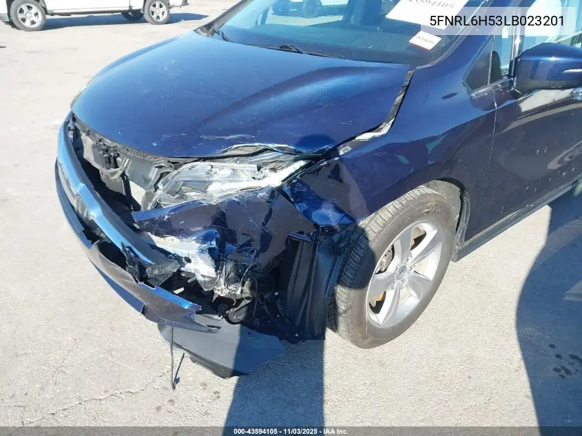 5FNRL6H53LB023201 2020 Honda Odyssey Ex