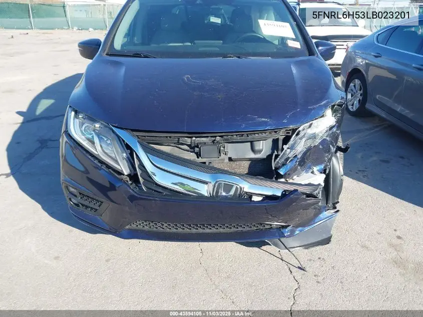 5FNRL6H53LB023201 2020 Honda Odyssey Ex