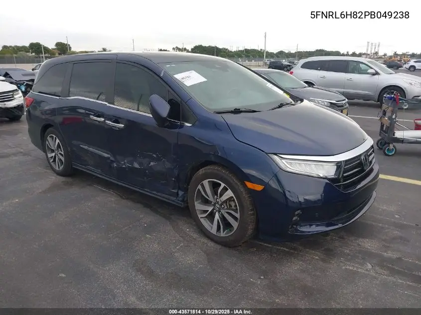 5FNRL6H82PB049238 2023 Honda Odyssey Touring