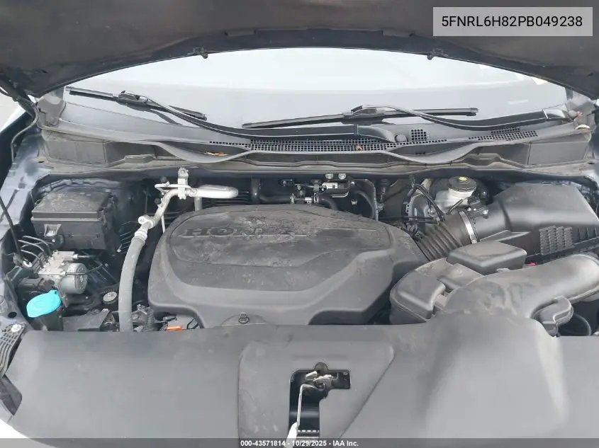 5FNRL6H82PB049238 2023 Honda Odyssey Touring