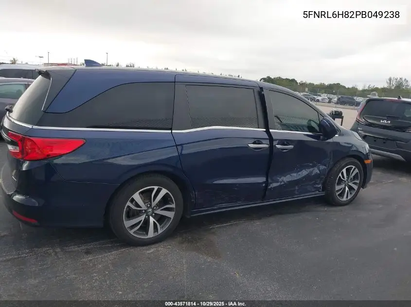 5FNRL6H82PB049238 2023 Honda Odyssey Touring
