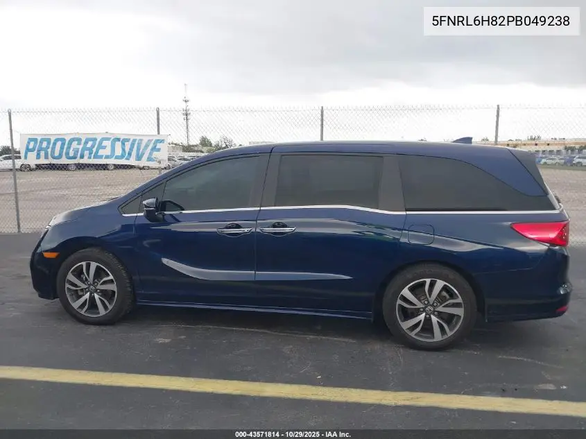 5FNRL6H82PB049238 2023 Honda Odyssey Touring