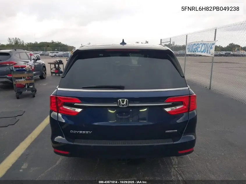 5FNRL6H82PB049238 2023 Honda Odyssey Touring