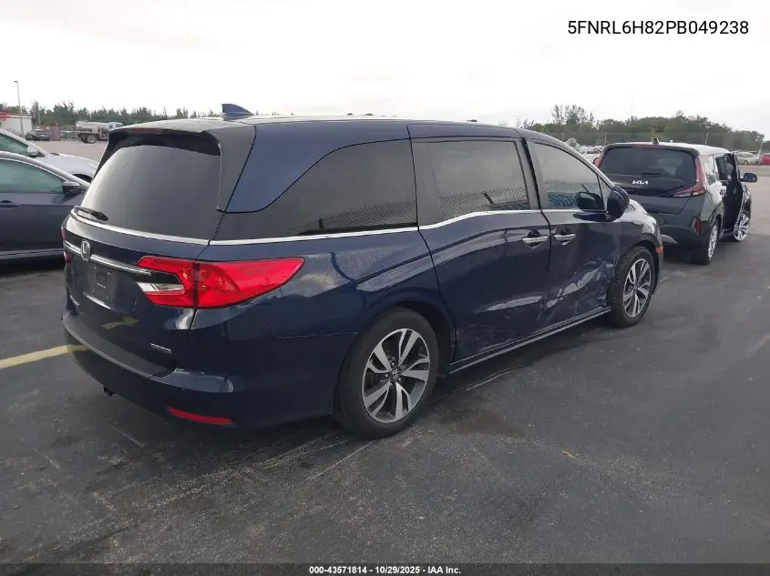 5FNRL6H82PB049238 2023 Honda Odyssey Touring