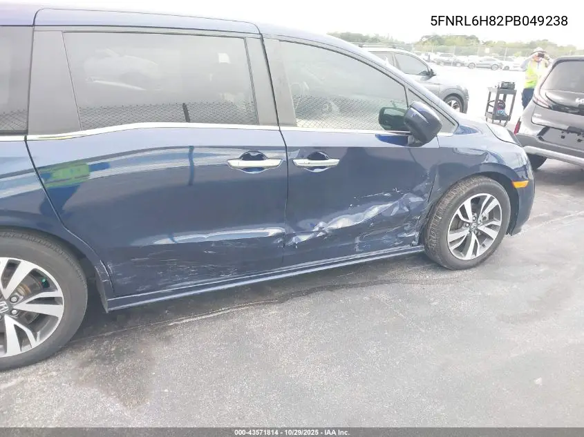 5FNRL6H82PB049238 2023 Honda Odyssey Touring