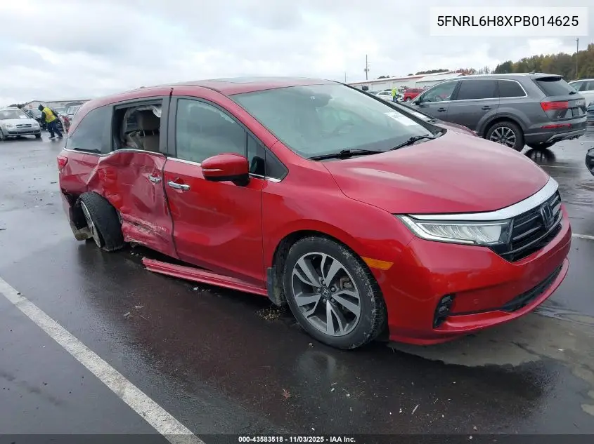 5FNRL6H8XPB014625 2023 Honda Odyssey Touring