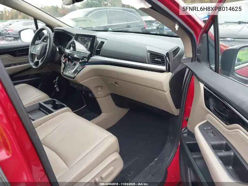 5FNRL6H8XPB014625 2023 Honda Odyssey Touring