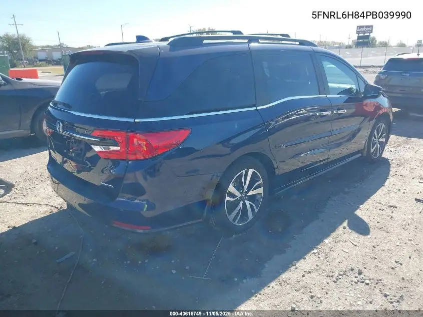 5FNRL6H84PB039990 2023 Honda Odyssey Touring