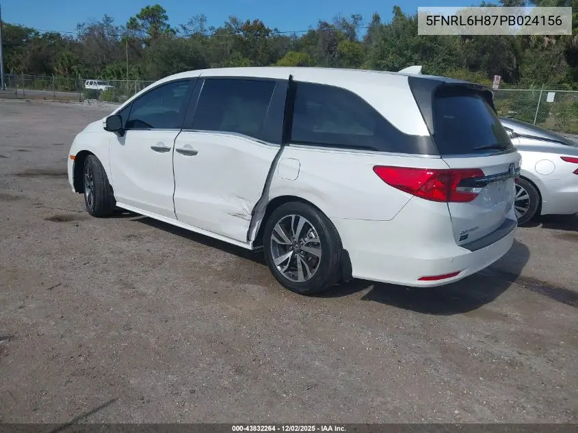 5FNRL6H87PB024156 2023 Honda Odyssey Touring