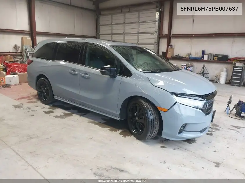 5FNRL6H75PB007637 2023 Honda Odyssey Sport