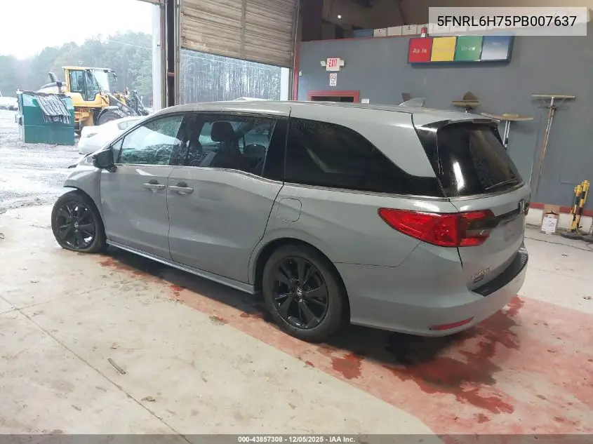 5FNRL6H75PB007637 2023 Honda Odyssey Sport
