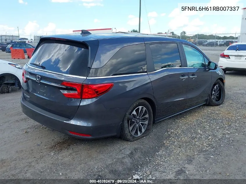 5FNRL6H61RB007337 2024 Honda Odyssey Ex-L