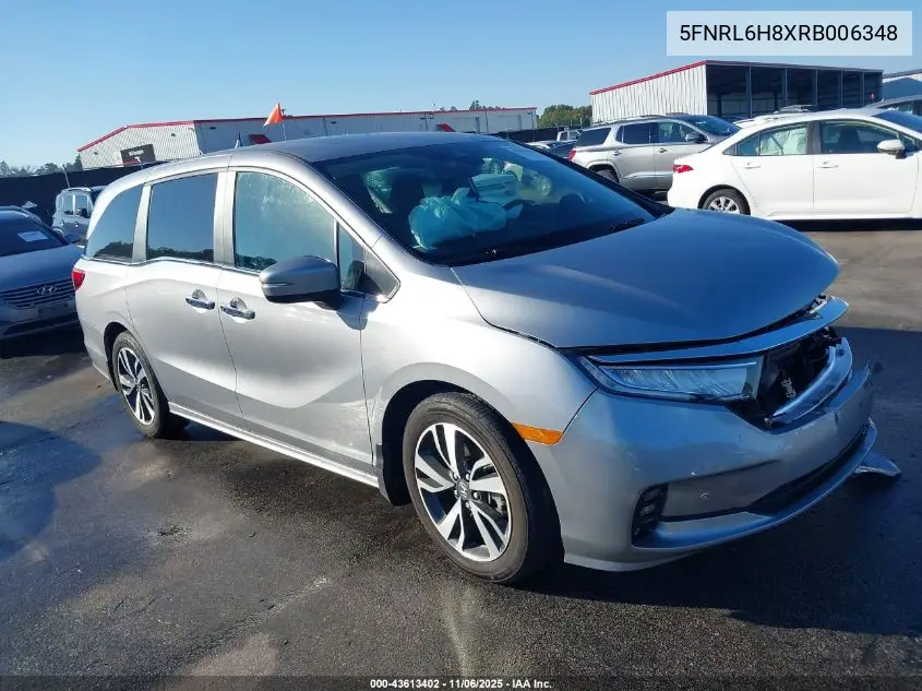 5FNRL6H8XRB006348 2024 Honda Odyssey Touring