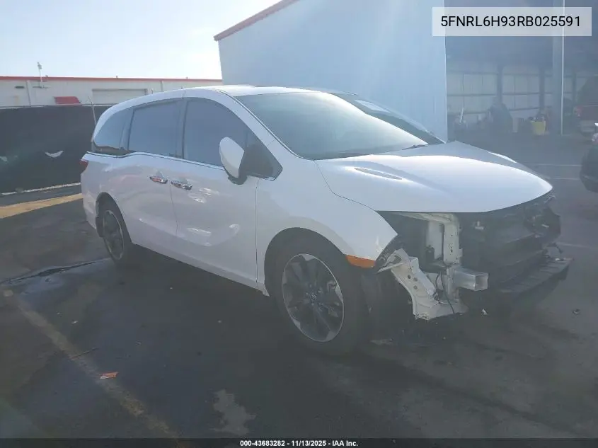 5FNRL6H93RB025591 2024 Honda Odyssey Elite