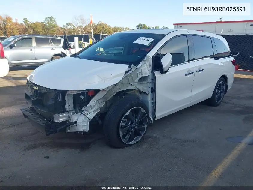 5FNRL6H93RB025591 2024 Honda Odyssey Elite