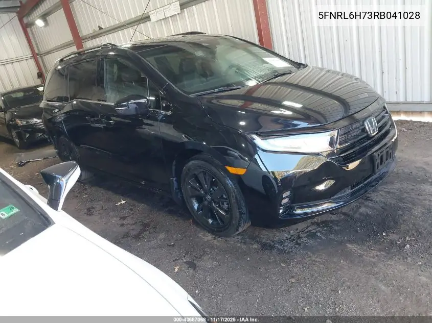 5FNRL6H73RB041028 2024 Honda Odyssey Sport