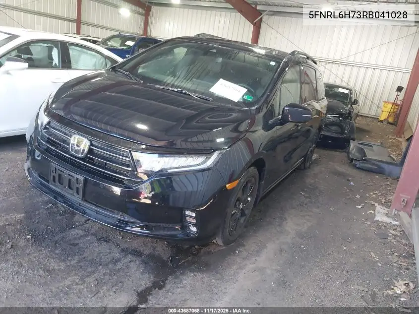 5FNRL6H73RB041028 2024 Honda Odyssey Sport
