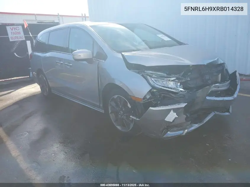 5FNRL6H9XRB014328 2024 Honda Odyssey Elite