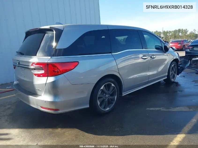 5FNRL6H9XRB014328 2024 Honda Odyssey Elite