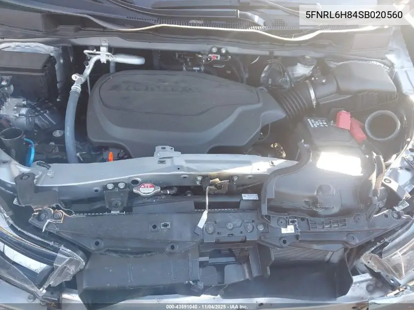 5FNRL6H84SB020560 2025 Honda Odyssey Touring