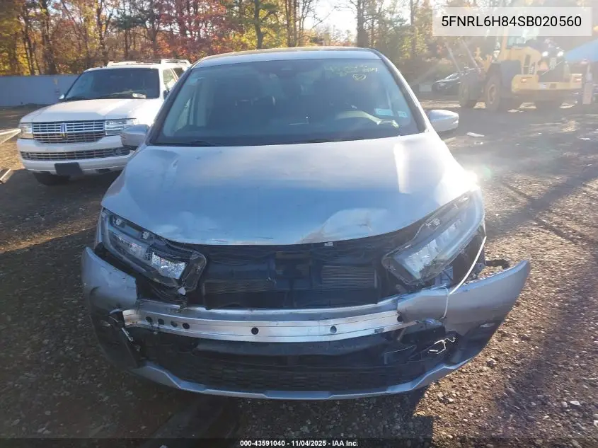 5FNRL6H84SB020560 2025 Honda Odyssey Touring