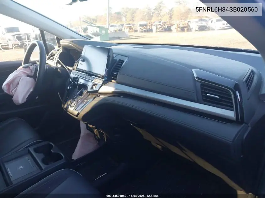 5FNRL6H84SB020560 2025 Honda Odyssey Touring