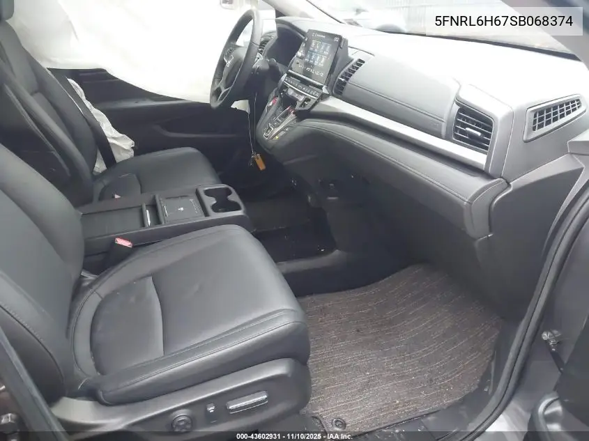 5FNRL6H67SB068374 2025 Honda Odyssey Ex-L
